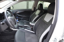 Toyota Corolla 2007-2013 Original Sitzbezüge SoyuzAuto Leather Style Foto 1