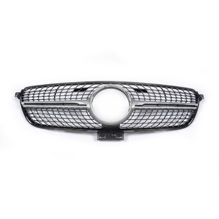 Tuning Kühlergrill (Diamond Silver) Mercedes GLE coupe C292 2015-2019 Foto 2