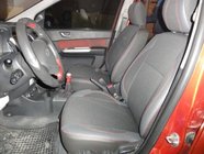 Hyundai Getz 2002- Autositzbezüge (Kunstleder+Stoff) Foto 1