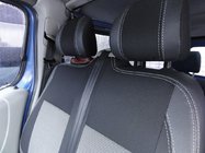 Opel Vivaro 2001–2015 Autoabdeckungen (Kunstleder und Stoff, Premium) Vordersitze 2↗1 Foto 5