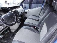 Opel Vivaro 2001–2015 Autoabdeckungen (Kunstleder und Stoff, Premium) Vordersitze 2↗1 Foto 1