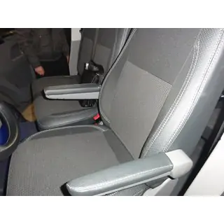 Autositzbezüge (Kunstleder und Stoff, Premium) Foto 3