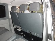 Volkswagen T5 Multivan 2003–2010 Autositzbezüge (Kunstleder↗Stoff, Premium) Foto 3