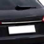 Audi A4 B9 2015-2024 Chromleiste über dem Kennzeichen (Sedan, Edelstahl) Foto 1