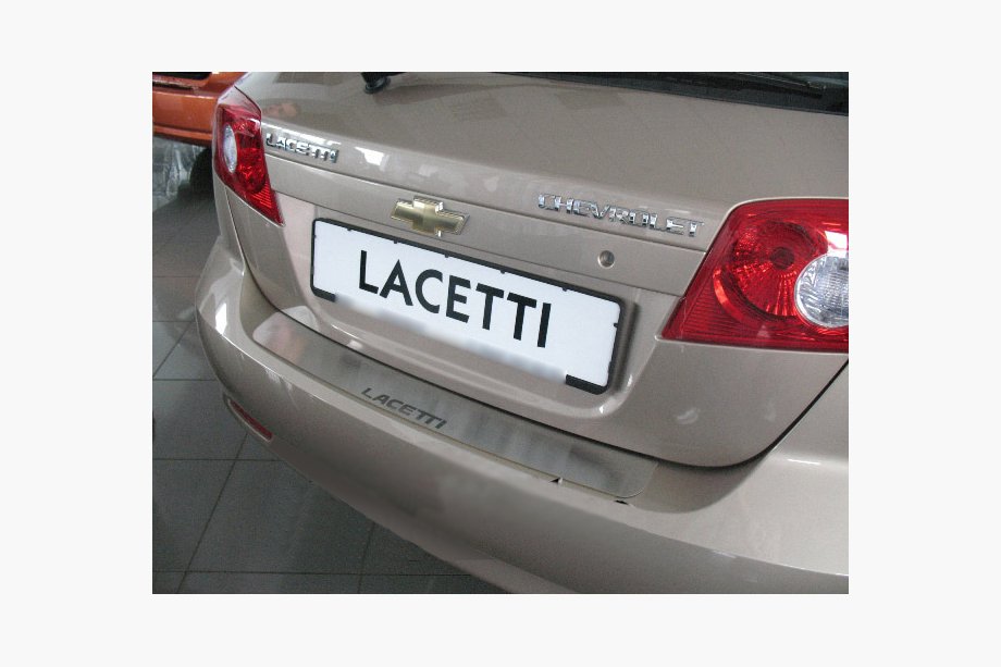 Chevrolet Lacetti 2003-2024 Heckstoßstangenabdeckung Natanika (Edelstahl) Image