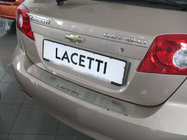 Chevrolet Lacetti 2003-2024 Heckstoßstangenabdeckung Natanika (Edelstahl) Foto 1