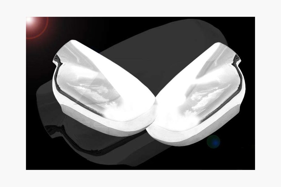 Chevrolet Aveo T200 2002-2008 Spiegelabdeckungen (2 Stk, Kunststoff) Image