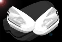 Chevrolet Aveo T200 2002-2008 Spiegelabdeckungen (2 Stk, Kunststoff) Foto 1