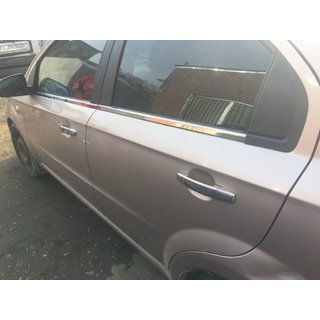 Fensterleisten unten Edelstahl (4 Stk.) Chevrolet Aveo T250 2005-2011 Foto 3