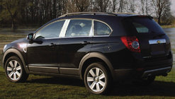 Opel Antara 2006-2017 Edelstahl Säulenabdeckungen Foto 1