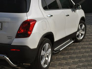 Chevrolet Trailblazer 2012-2019 Trittbretter Allmond Grey (2 Stk., Aluminium) Foto 3