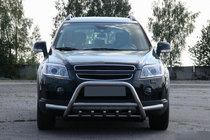 Chevrolet Captiva 2006-2019 Frontbügel WT003-Plus (Edelstahl) Foto 2
