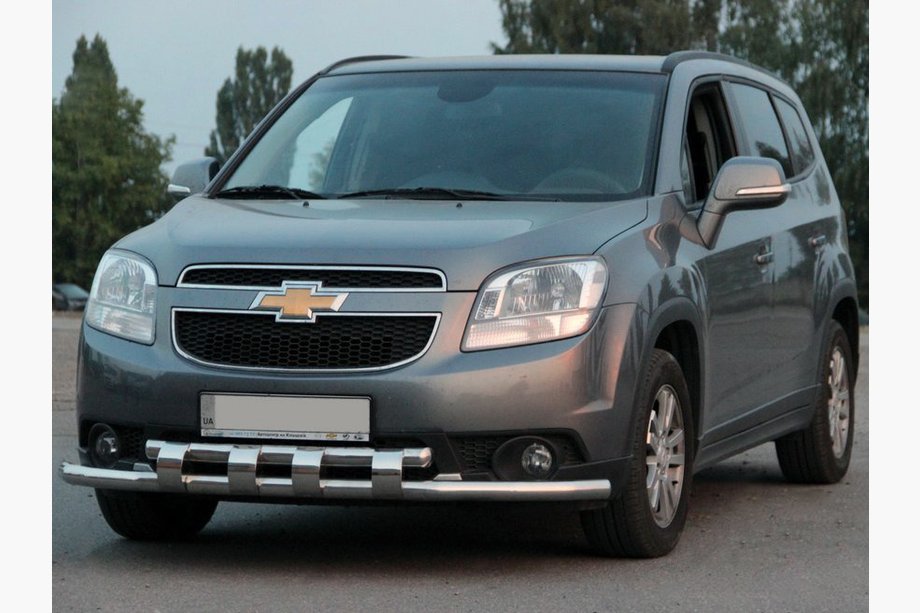 Chevrolet Orlando 2010-2018 Frontschutzbügel ST015 (Edelstahl) Image