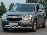 Chevrolet Orlando 2010-2018 Frontschutzbügel ST015 (Edelstahl) Foto 1