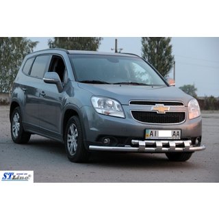 Frontschutzbügel ST015 (Edelstahl) Chevrolet Orlando 2010-2018 Foto 3