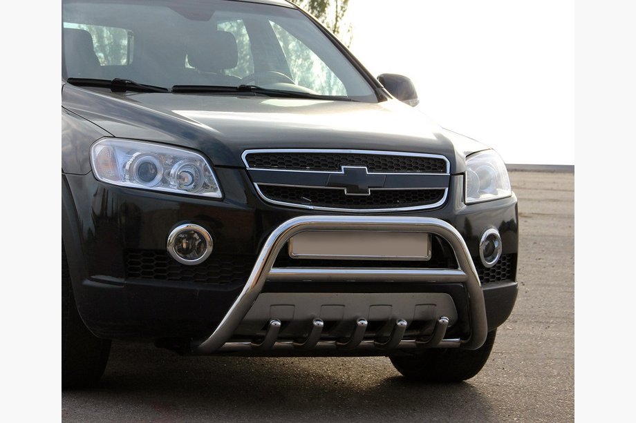 Chevrolet Captiva 2006-2019 Frontbügel WT003 (Edelstahl) Image