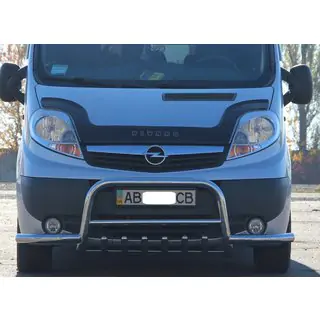 Frontbügel WT003-Plus (Edelstahl) Opel Vivaro 2001–2015 Foto 2