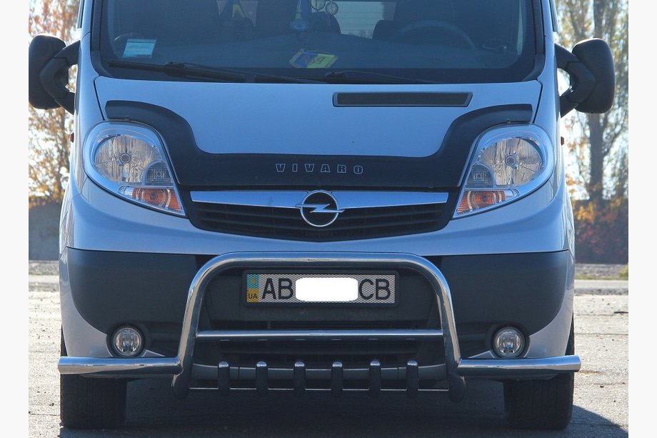 Nissan Primastar 2002-2014 Frontbügel WT003-Plus (Edelstahl) Foto 2