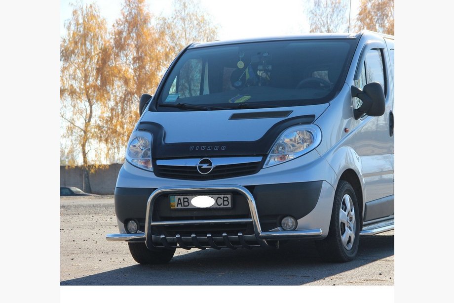 Nissan Primastar 2002-2014 Frontbügel WT003-Plus (Edelstahl) Foto 3