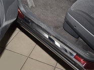 Lada Priora 2007-2018 Einstiegsleisten Natanika Premium (4 Stk, Edelstahl) Foto 1