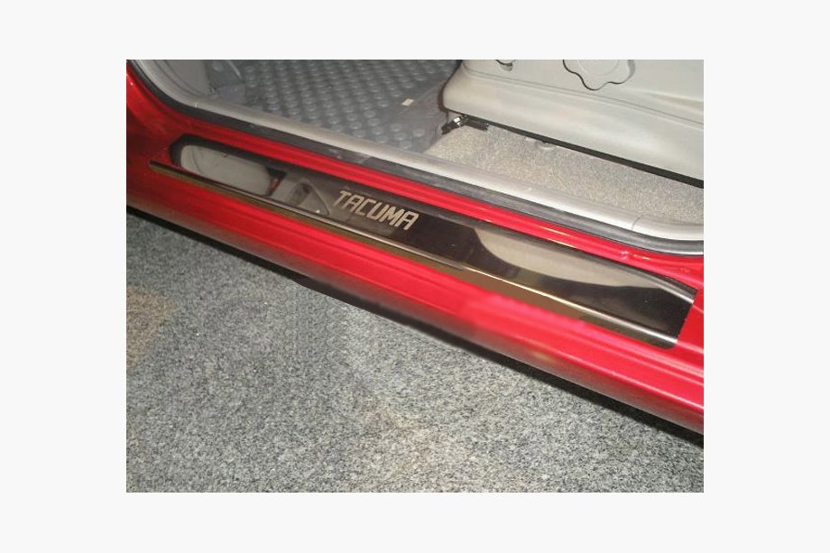 Chevrolet Tacuma/Rezzo 2000-2008 Edelstahl Einstiegsleisten Natanika Premium (4 Stk) Image