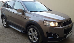Chevrolet Captiva 2006-2019 Trittbretter Allmond Grey (2 Stk., Aluminium) 2016-2019 Foto 1