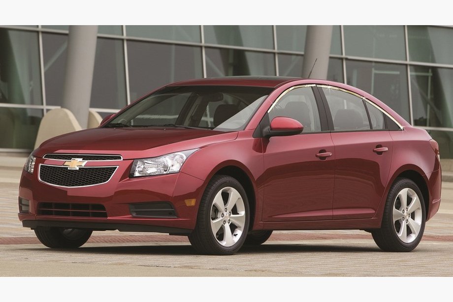 Chevrolet Cruze 2009–2015 Obere Fensterrahmen Zierleiste V1 (für Sedan Version, Edelstahl) Image