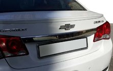 Chevrolet Cruze 2009–2015 Chromleiste über dem Kennzeichen (Edelstahl) Carmos - Türkischer Edelstahl Foto 1