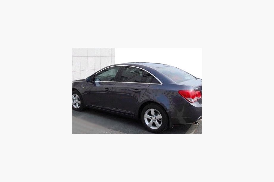 Chevrolet Cruze 2009–2015 Komplette Fensterrahmen Zierleisten (für Sedan Version, Edelstahl) Image