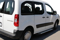 Citroen Berlingo 2008-2018 Seitenschweller Line (2 Stk., Aluminium) Foto 3