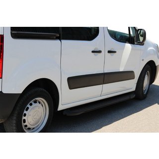 Trittbretter Allmond Black (2 Stk., Aluminium) Citroen Berlingo 2008-2018 Foto 3