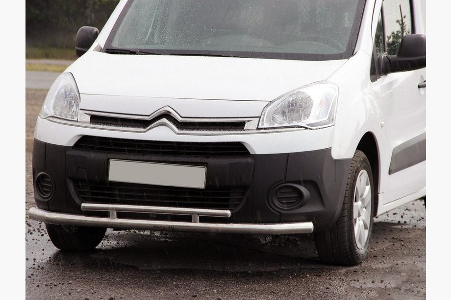 Peugeot Partner Tepee 2008-2018 Frontschutzbügel ST016 (Edelstahl) 51/42 mm Image