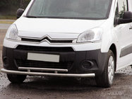 Peugeot Partner Tepee 2008-2018 Frontschutzbügel ST016 (Edelstahl) 51/42 mm Foto 1