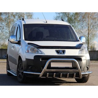 Frontbügel WT003-Plus (Edelstahl) Citroen Berlingo 2008-2018 Foto 1
