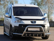 Peugeot Partner Tepee 2008-2018 Frontbügel WT003-Plus (Edelstahl) Foto 1