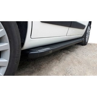 Trittbretter Rainbow Black (2 Stk, Aluminiumprofil) Citroen Nemo 2007-2017 Foto 2