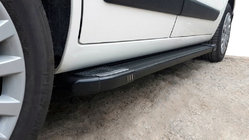 Citroen Nemo 2007-2017 Trittbretter Rainbow Black (2 Stk, Aluminiumprofil) Foto 2