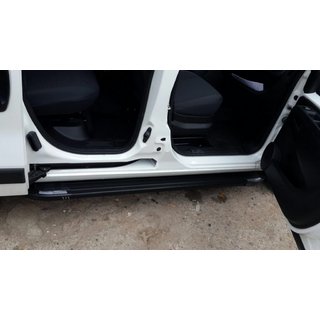 Trittbretter Rainbow Black (2 Stk, Aluminiumprofil) Citroen Nemo 2007-2017 Foto 4