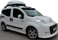 Citroen Nemo 2007-2017 Frontstoßstangenlippe V2 (grundiert zum Lackieren) Foto 1