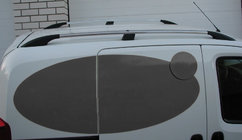 Fiat Fiorino/Qubo 2008-2024 Dachreling, Farbe Chrom Foto 1