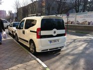 Citroen Nemo 2007-2017 Heckstoßstangenabdeckung Emotion (grundiert zum Lackieren) Foto 4