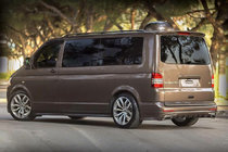 Volkswagen T5 Multivan 2003–2010 Heckstoßstangenabdeckung Sport 2 (grundiert zum Lackieren) Foto 2