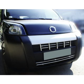 Kühlergrill Abdeckung (15-tlg., Edelstahl) Citroen Nemo 2007-2017