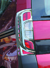 Peugeot Bipper 2008-2017 Chrom Rückleuchten Abdeckung mit Biegung (2 Stk, Kunststoff) Foto 7