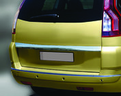 Citroen C-4 Picasso 2006-2013 Chromleiste über dem Kennzeichen (Edelstahl) Foto 1