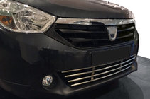 Renault Lodgy 2013-2022 Stoßstangengrill Edelstahl Foto 1