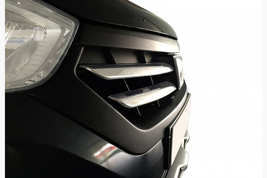 Dacia Lodgy 2012-2022 Chrom Kühlergrill Blenden (2015↗, 4 Stk, Edelstahl) Image