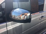 Mercedes Viano 2004-2014 Spiegelabdeckungen Chrom VITO 2010-2014 (2 Stk) OmsaLine - Italienischer Edelstahl Foto 4