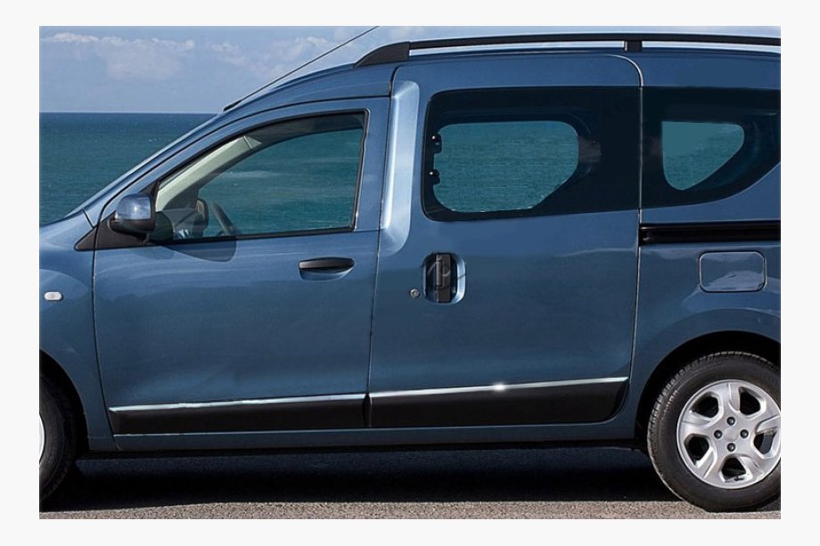 Renault Dokker 2013-2022 Türleisten Edelstahl (4 Stk) Image
