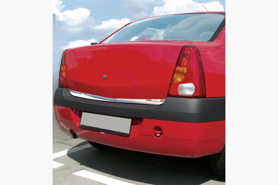 Dacia Logan I 2008-2012 Kofferraumladekantenschutz Edelstahl Image